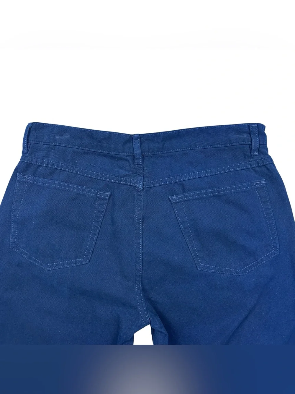 A.P.C. Petit New Standard Pants 30x32 Navy Button Fly Slim Straight Japan Preppy